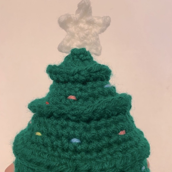 Christmas tree crochet plush handmade - Picture 8 of 10